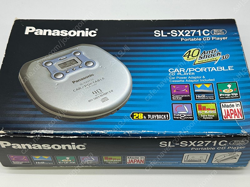 파나소닉 CD플레이어 SL-SX271C (카팩 풀캐피지)