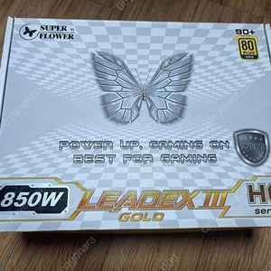 SuperFlower SF-850F14HG LEADEX III GOLD BLACK (보증기간 5년남음/본사확인함)