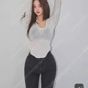 카인다미 골반 볼륨업 부츠컷 청바지_흑청_골반뽕 라지(L)29-30size