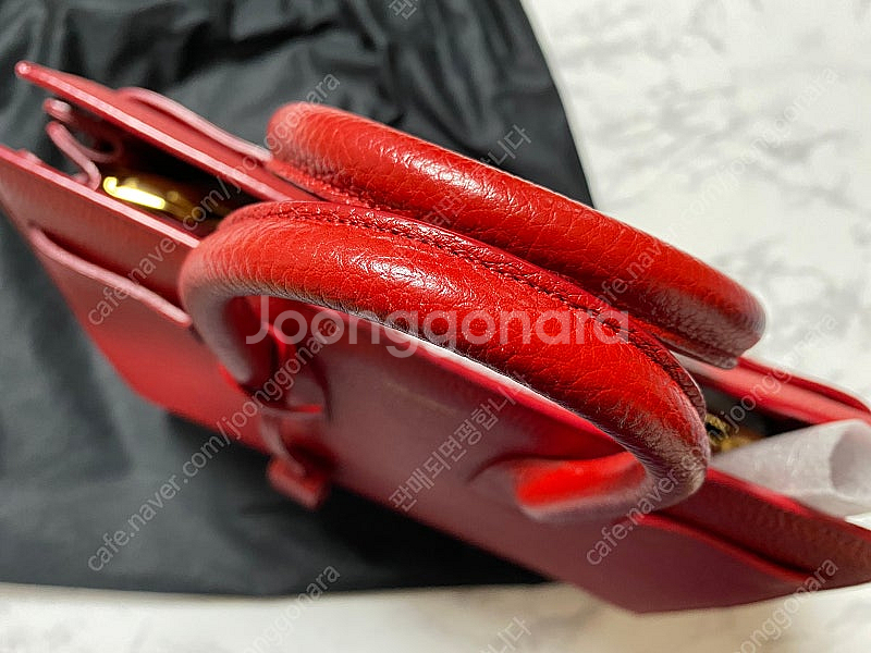 특새상품급 정품) 생로랑 입생로랑 삭드쥬르 레드 토트백...--7