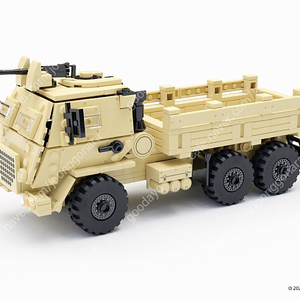 레고 BrickDesigners Medium Army Truck Tan 차량 (조립용)팝니다.