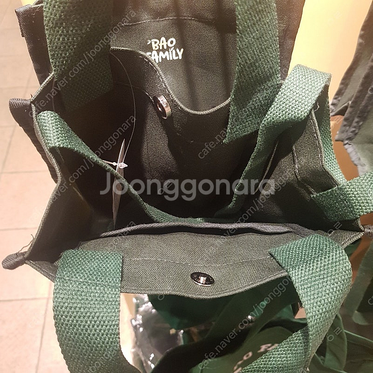 (정가)판다 바오패밀리 루이후이 미니 에코백 크로스백--2