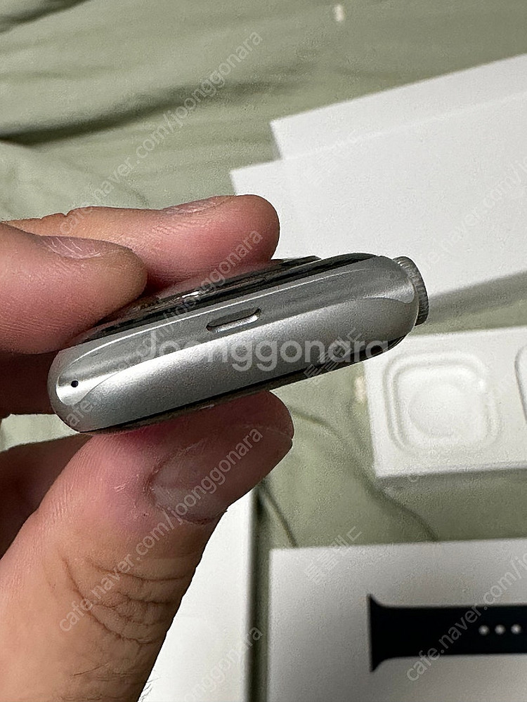 애플워치9 45mm 실버 알루미늄--3