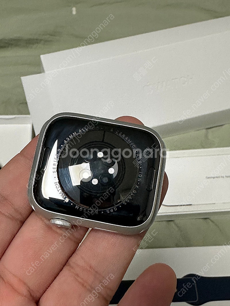 애플워치9 45mm 실버 알루미늄--5