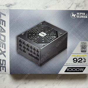 SuperFlower SF-1000F14MP LEADEX PLATINUM SE 블랙 팝니다 (1000W 파워)