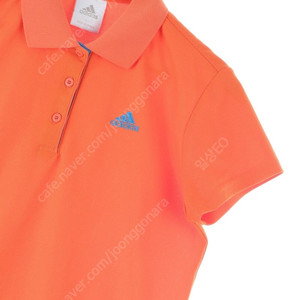 W(M) 아디다스 반팔 카라 티셔츠 오렌지 기능성 기본핏