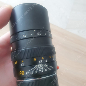 라이카M 90/2.8 Elmarit (Black) 엘마릿90