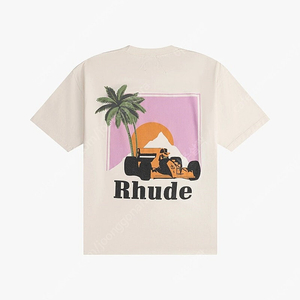 RHUDE 루드 그랜드문라이트 티셔츠