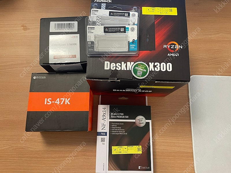ASRock DeskMini X300 팝니다 (5600G, 16G, 256G, AX210)