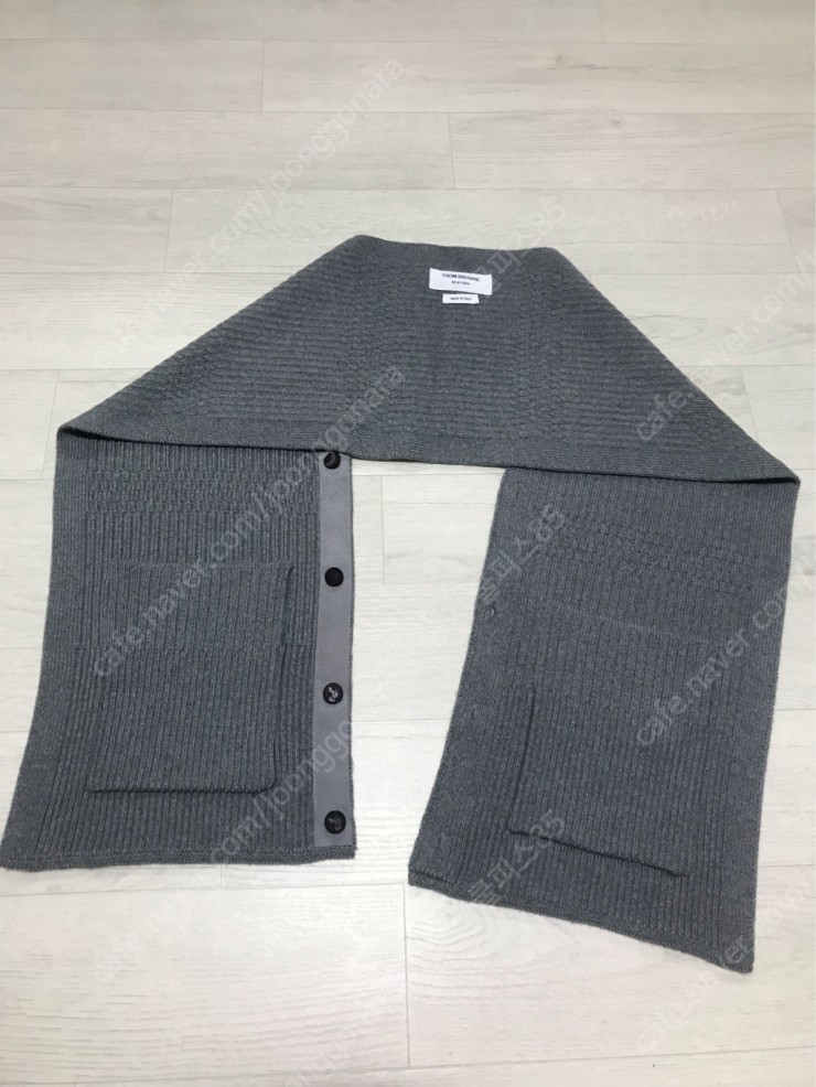 톰브라운 THOME BROWNE cotton vest 조끼 머플러