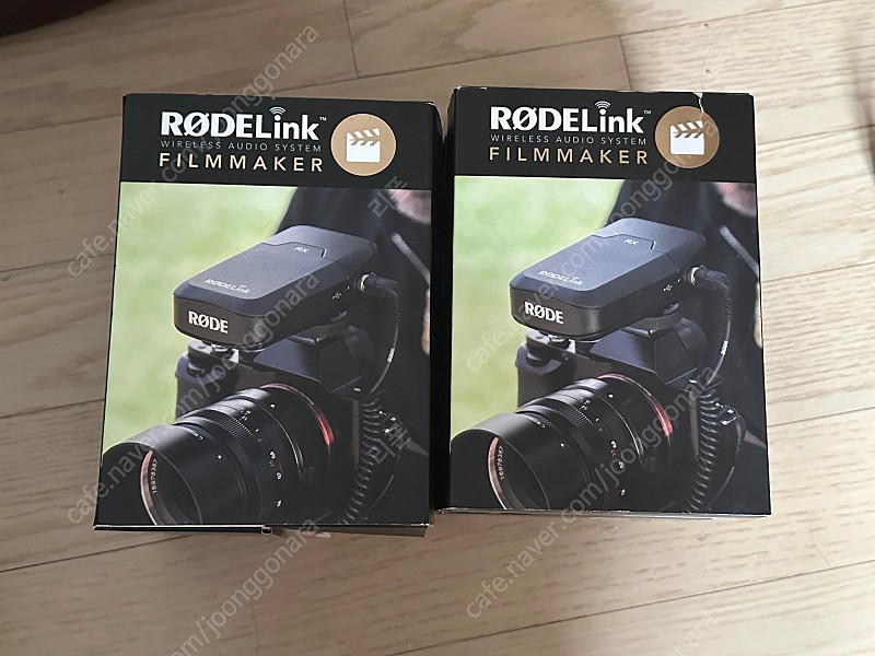 rode filmmaker kit 2set 마이크