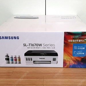 (미개봉) 삼성 컬러 잉크젯 복합기 프린터 SL-T1670W / SL-T1670FW~*