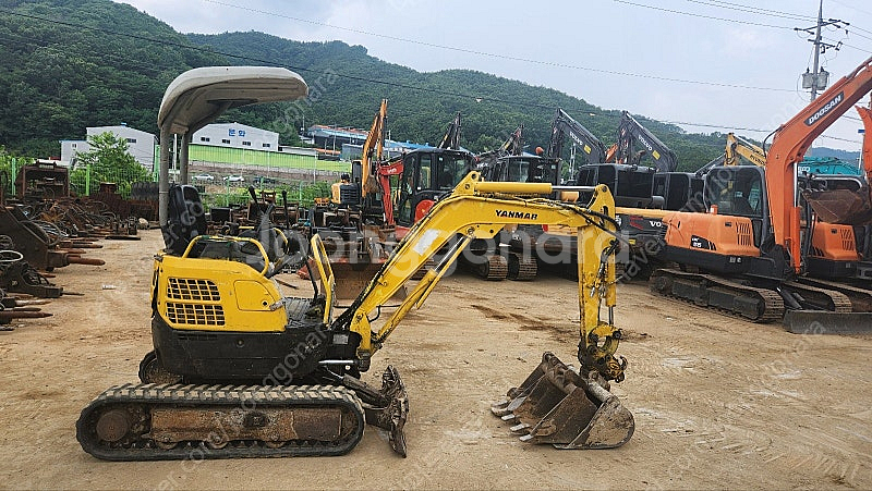 얀마 VIO15 2006년 농장용 미니굴삭기 1.5톤 ...--1