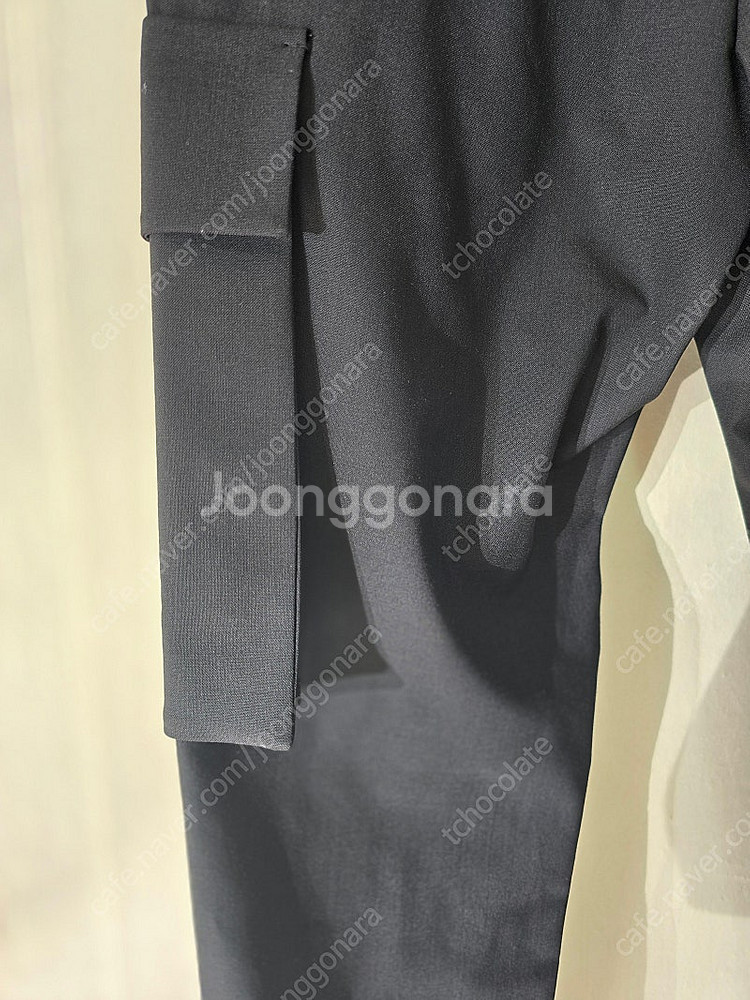 준지 22SS 블랙 카고 조거 팬츠 [46] JC0721P315 팝니다! (새상품)--8