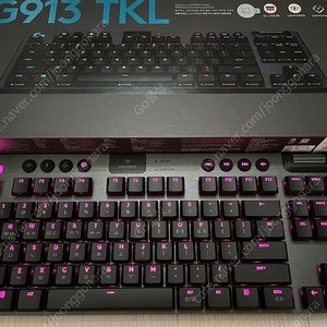 로지텍 G913TKL 리니어 게이밍 키보드