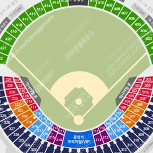 ssg 두산 6월 28일, 30일 1루 네이비 응원석 305블럭 2연석, 4연석