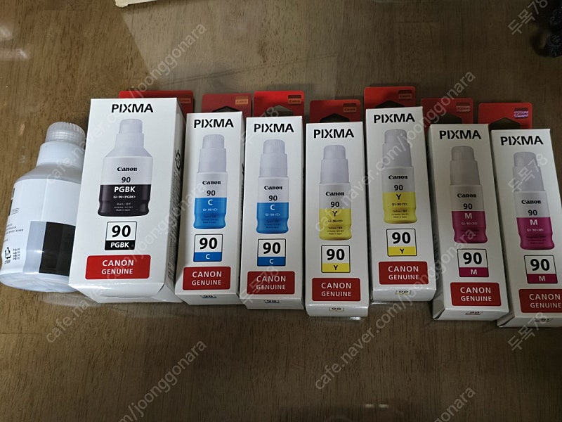 [판매중] 캐논 PIXMA G7090 무한잉크프린터 + 잉크 색깔별 2개씩