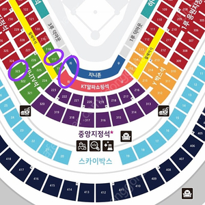 6월28일29일30일 삼성 kt ㅡ3루테이블석(지니TV석)ㅡ중앙테이블석(좌구역ㅡ3루삼성구역)ㅡ수원kt위즈파크