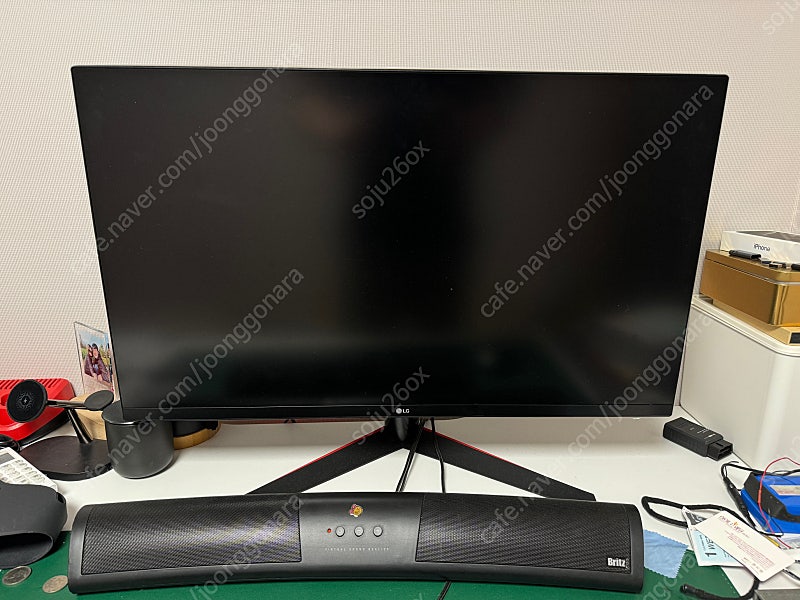 lg 32인치 게이밍모니터 4k 144hz 팝니다 (32gk850f)