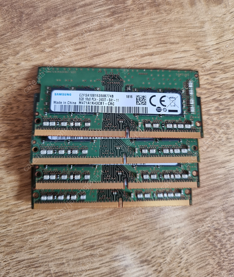 노트북램 DDR4 PC4 8GB 판매합니다.