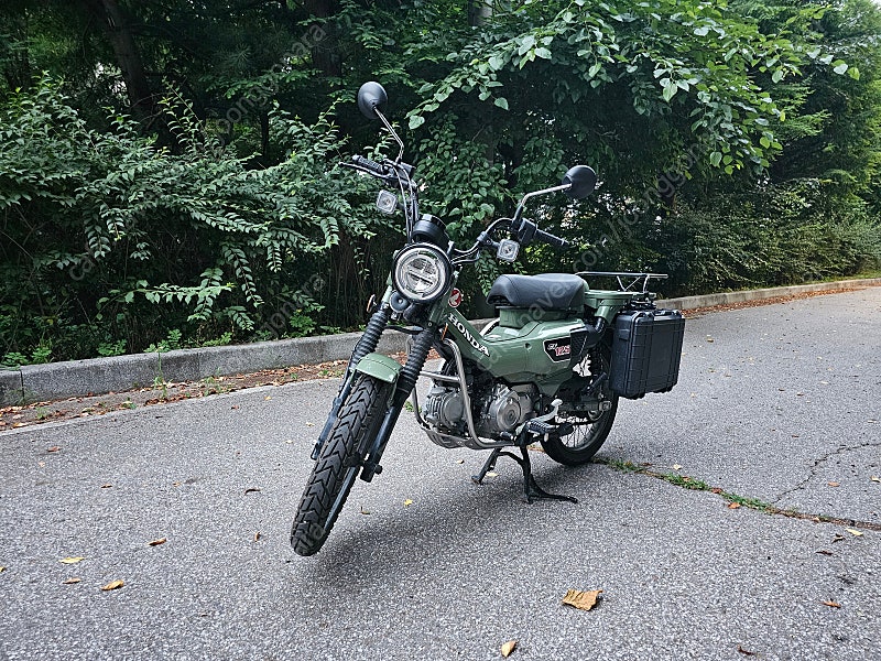 23년식 혼다 헌터커브 2200KM 그린 ct125