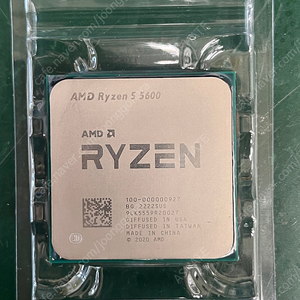 AMD 라이젠 5600 단품 팝니다.