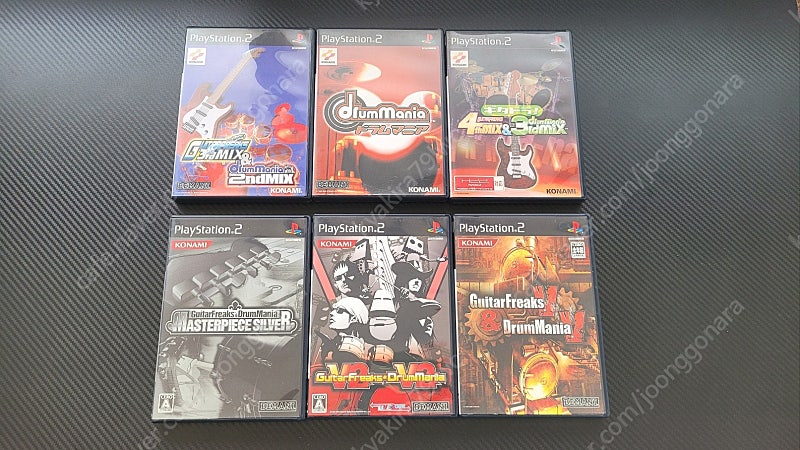 PS2 , 플레이스테이션2 코나미 리듬액션 게임시디 일괄으로 판매합니다 (택포)