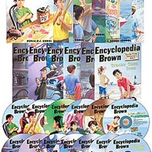 [정품/택포]Encyclopedia Brown 시리즈 1~13 세트 (책+오디오CD)