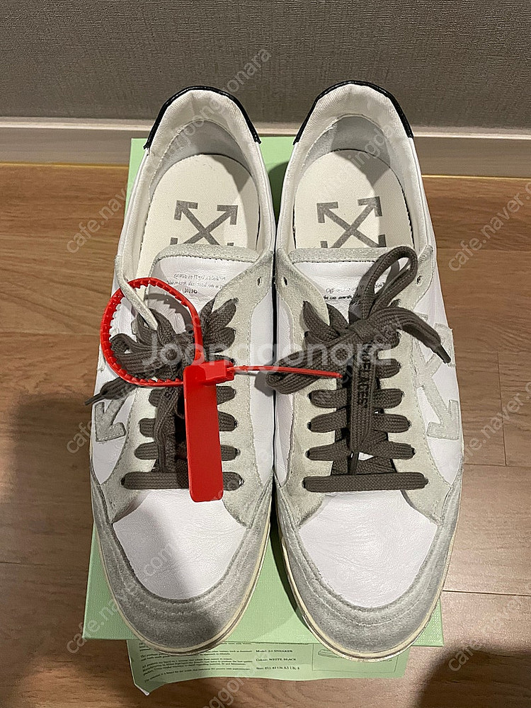 OFF-WHITE(오프화이트) 로우탑 스니커즈 화이트(...--1