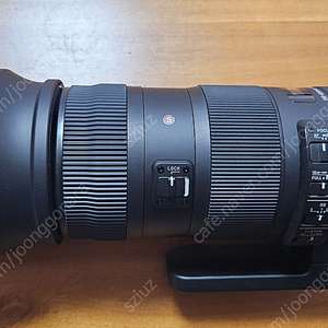 시그마 S(스포츠) 150-600mm F5-6.3 DG OS HSM 캐논 마운트 팝니다. 110만