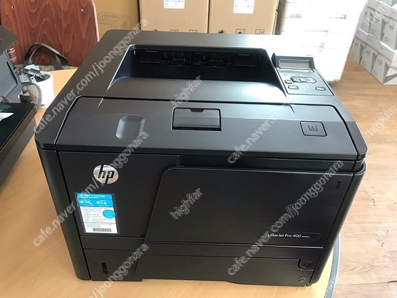 HP A4 흑백 레이저 프린터 M401n 중고 판매