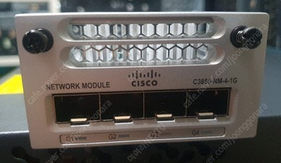 [중고제품] Cisco C3850-NM-4-1G Switch Module 네트워크 모듈