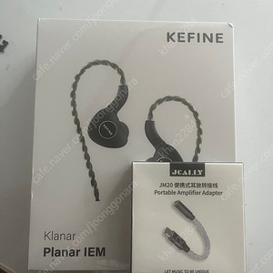 (미개봉품)KEFINE KLANAR 평판형 이어폰