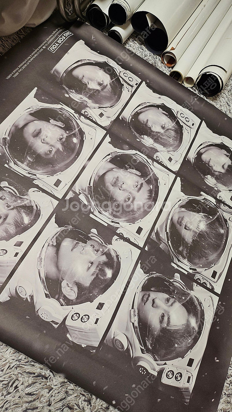 엑소 브로마이드/포스터 (싱포유, 중독, 으르렁)--1