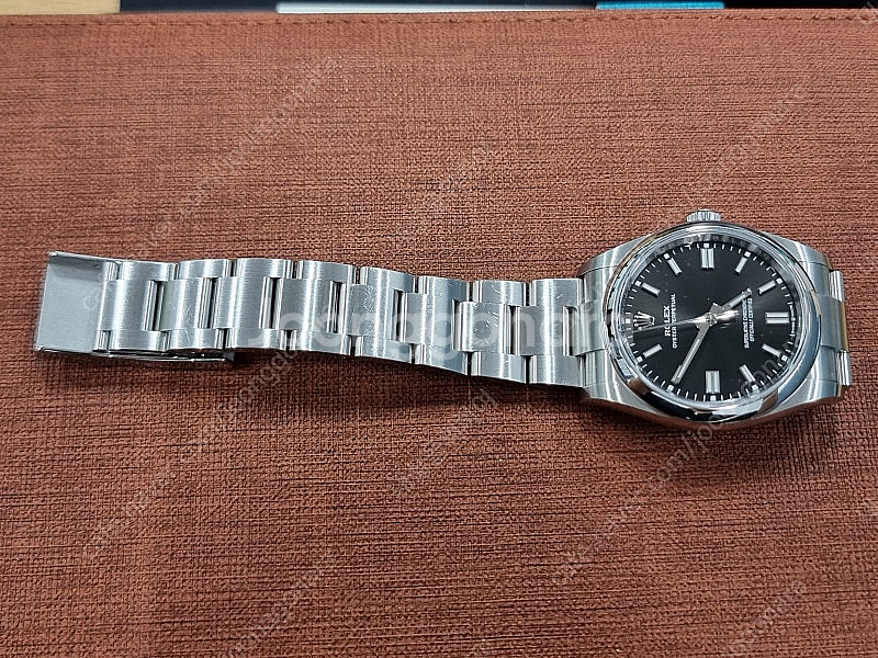 로렉스 오이스터 퍼페츄얼(OP) 브라이트 블랙 36mm...--2