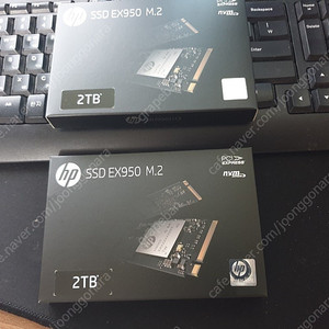 HP EX950 M2 NVME SSD(DRAM모델) 2TB 미개봉 새제품(국내정품AS5년)-택포가격