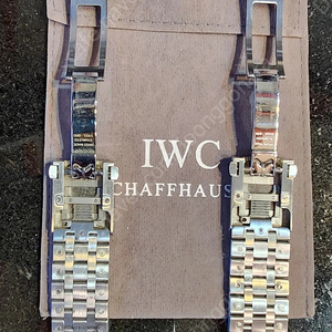 IWC 21mm 브라이슬릿(브슬) 워치스미스 제품, 3777