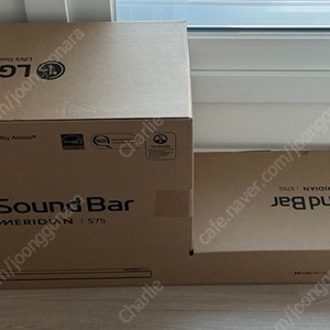 LG TV 사운드바 S75Q + 우퍼 새제품 판매합니다.