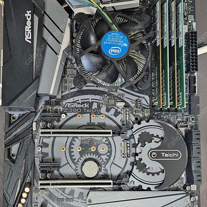 i7 9700 + z390 taichi + ddr4 48g 반본체