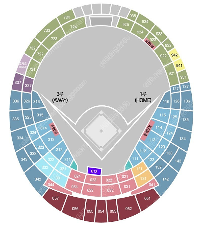 6/27(목) 롯데자이언츠 기아타이거즈 중앙탁자석 정가양도