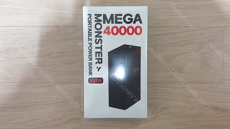 요이치 몬스터 메가 PPS PD 100W 대용량 보조배터리 40000mAh 미개봉 팝니다