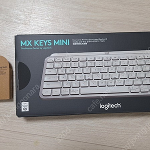 로지텍코리아 MX KEYS MINI 무선 블루투스 키보드 페일그레이 미개봉(로지볼트리시버포함) 운포8만