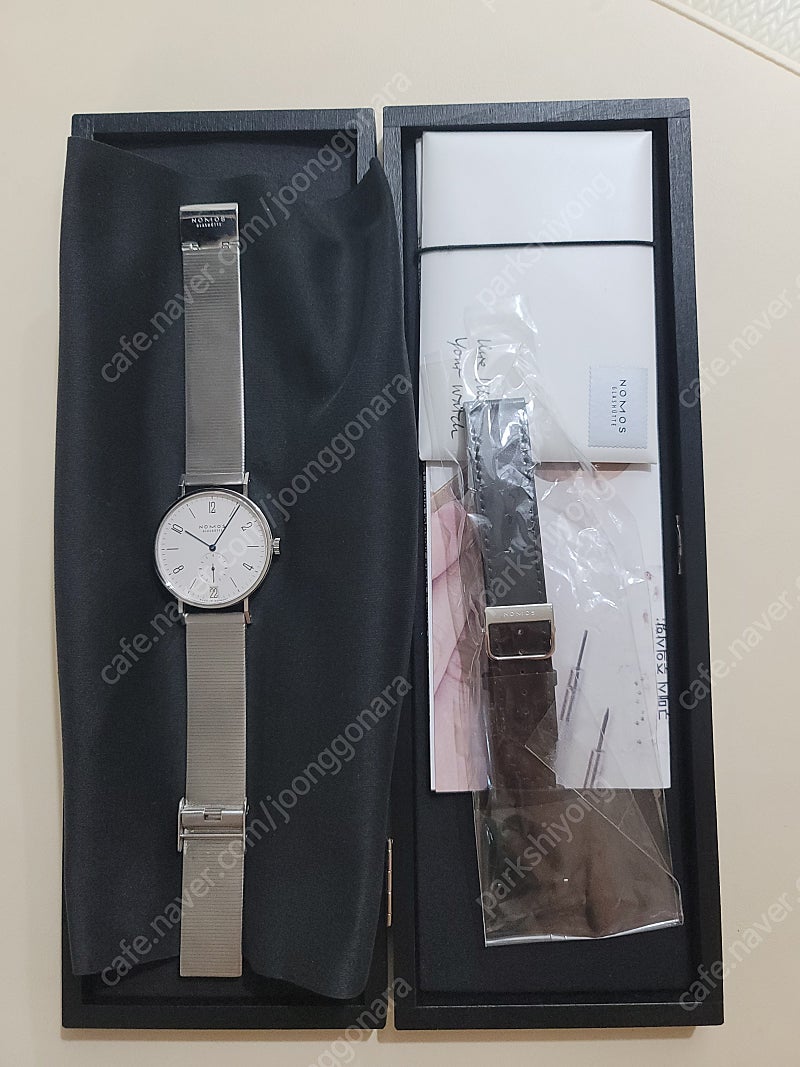 NOMOS 노모스 탕겐테 다툼 38mm(22년구매) + 노모스 브레이슬릿