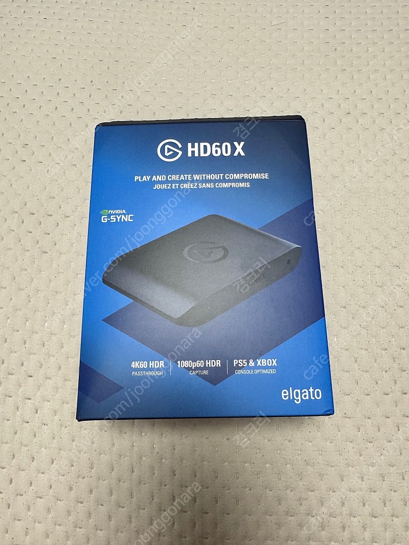 엘가토 HD60X 거의 새상품 팝니다