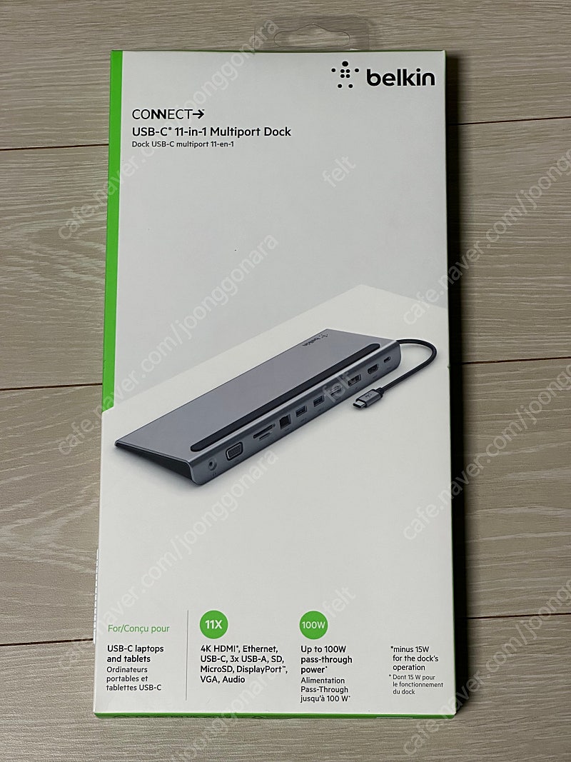 벨킨 11 in 1 usb-c 독 미개봉