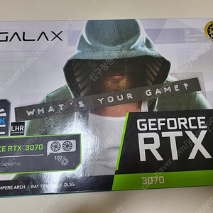 GALAX RTX3070 판매합니다.