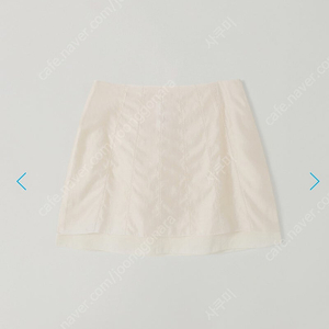 타낫T/T Pin mini skirt(cream) small 새상품