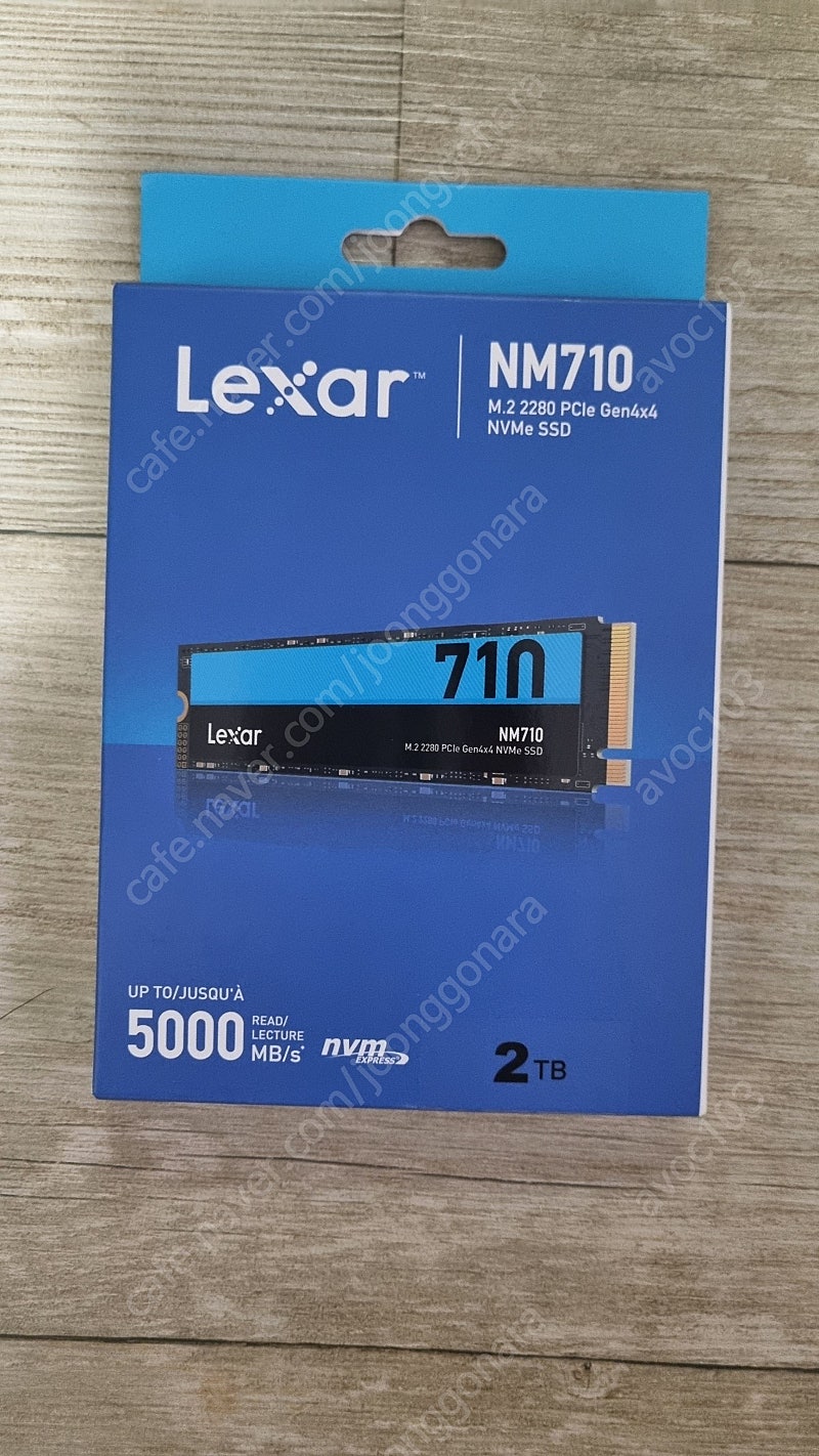 LEXAR NM710 SSD 2TB 2280 미개봉 신품 12.5만