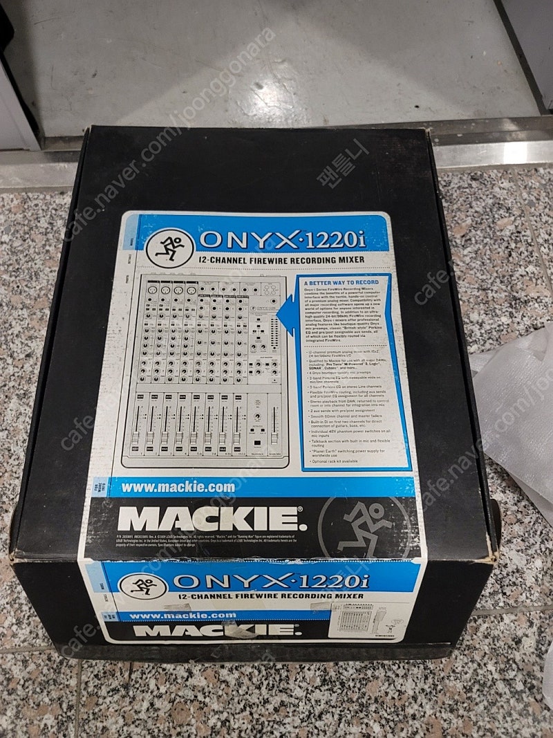 맥키 ONYX 1220i 믹서 마샬 액톤3 ACTON3 스피커