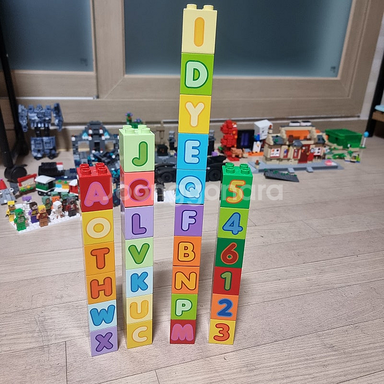 레고 듀플로 소방서와 헬리콥터 10970/레고 듀플로 트럭과 굴착기 10931/레고 듀플로 자동차 경주 10924/...--9